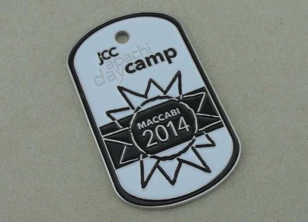 MACCABI Personalized Dog Tags By Aluminum Stamped With Soft Enamel