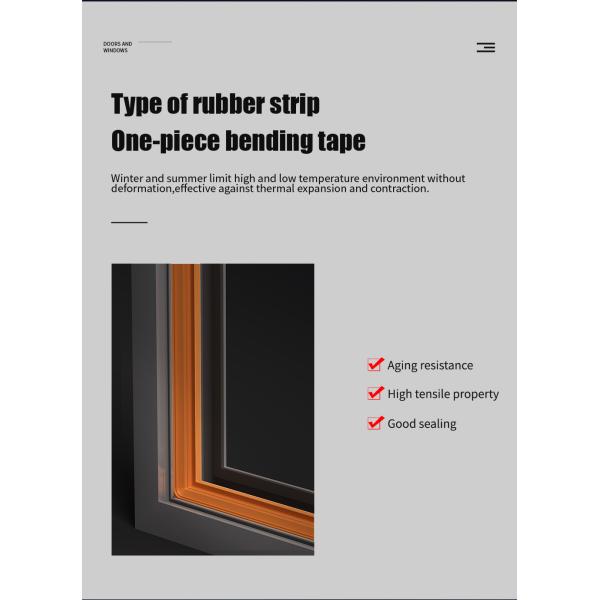 1.4 мм Алюминиевая толщина стенки Скейтовая раздвижная дверь Термальный разрыв Черный сплав Двухслойные панели