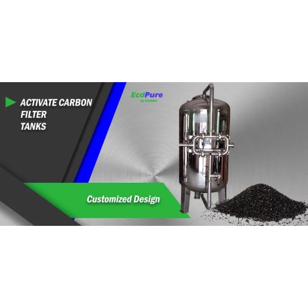 Фильтр Vessle корпуса фильтра углерода/песка для оборудования Pretreatment системы RO