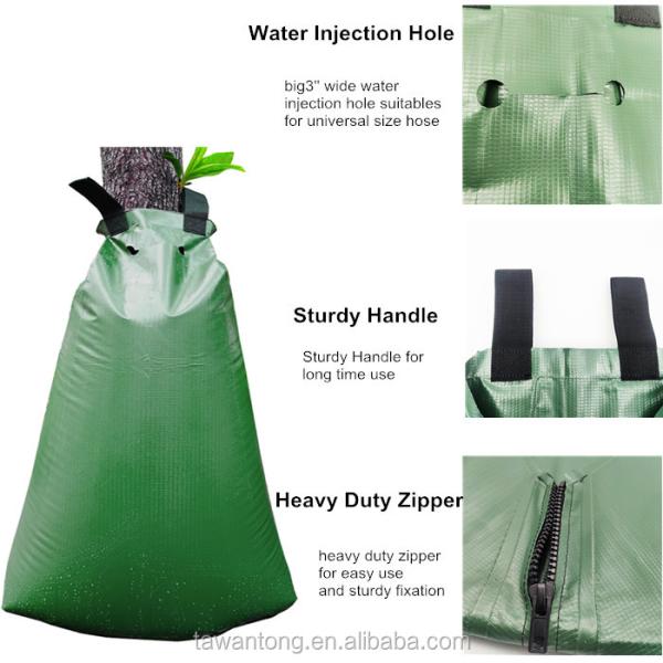 Автоматическая водосберегающая ирригационная система с 20 галлонов медленного выпуска деревянной капсулы