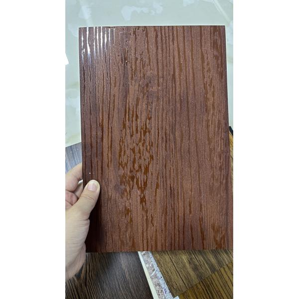 40 Years Warranty HDP Wood Grain Steel Metal Sheet Used For Facade Cladding 26Ga