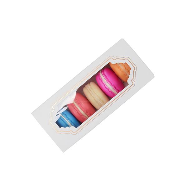 CMYK Papel de Alimentos Personalizado Cartão de Embalagem Padaria Bolo de Chocolate Caixa Com Janela