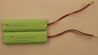 descarga ICEL1010 da bateria da iluminação de emergência de 4.8V AA2100mAh baixa