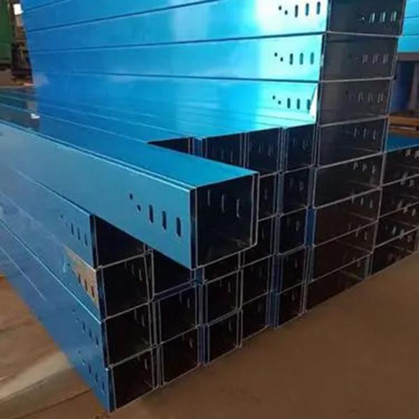 Wall Mounted Hot Dip Galvanized Cable Tray Customized Length
