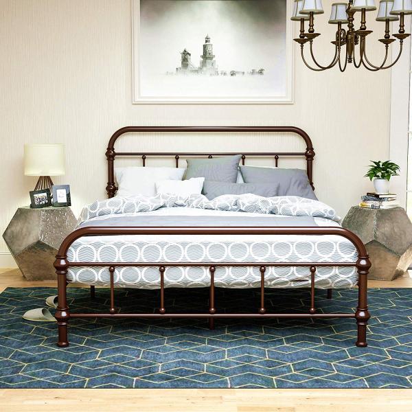 Durable Steel Furniture Bed Heavy Duty Reinforce Frame For Dormitory