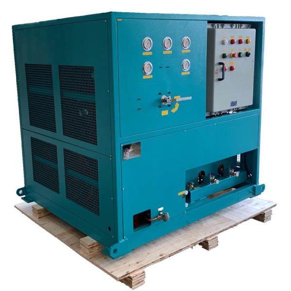 Máquina de recuperação de freão de fábrica OEM máquina de recarga de gás de carregamento de óleo menos ac 25HP máquina de recuperação de gás de tanque de velocidade rápida