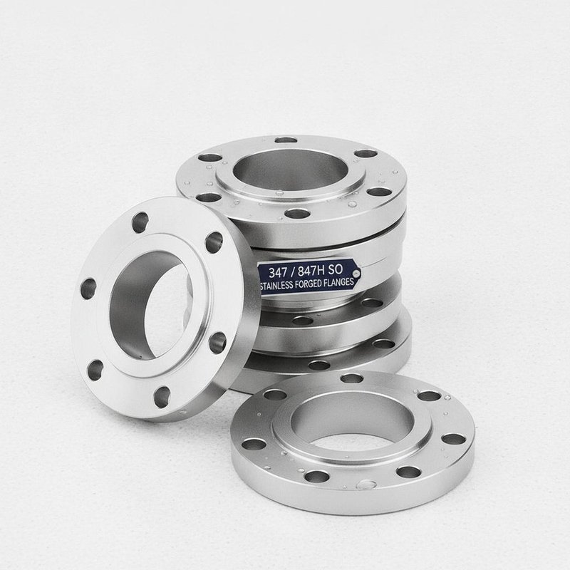347 and 347H Stainless Steel Forged Slip on Plate Flanges with High-Temperature Strength