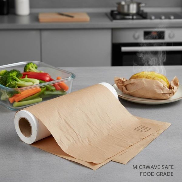 Custom OEM Microwave Safe Food Grade Wrapping Paper for Food Storage and Preservation