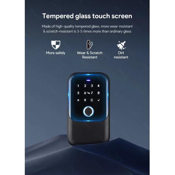Multi Function Smart Key Box App Unlock Ways for Outdoor Glass Door Security Solution