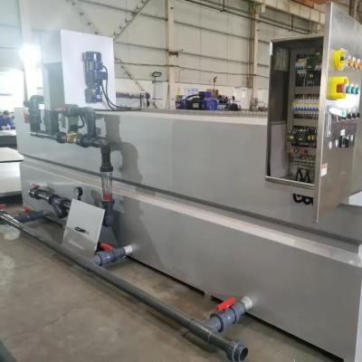 O polímero automático da água de esgoto SUS304 pulveriza a dose do equipamento para o tratamento de águas residuais