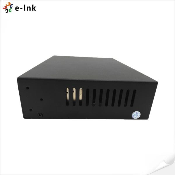 Switch PoE/PoE+ IEEE 802.3af/at de 8 puertos Gigabit gestionados + 2 puertos SFP con detección automática y PoE pasivo de 24V