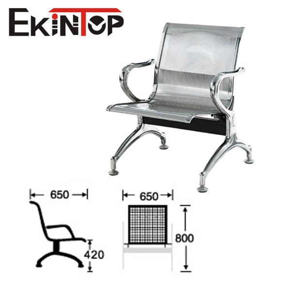 A recepção de aço de Ekintop preside único Seater para o salão de beleza da sala de espera