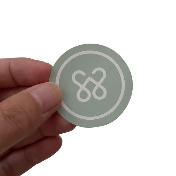 Custom Waterproof PVC Label Sticker Die Cut Vinyl Printing Adhesive