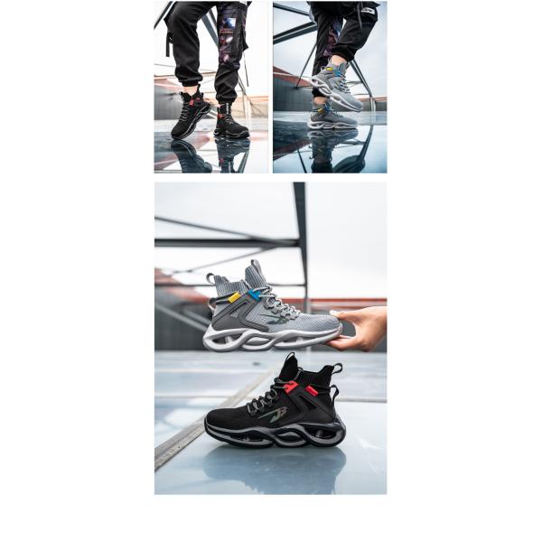 Outdoor Non Slip Texture Comfortable Safety Shoes For Construction Sites