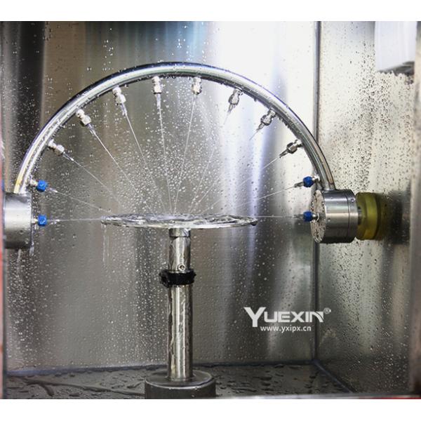 Камера испытаний дождя длиной 200 мм с датчиком потока и датчиком давления для IPX3 IPX4