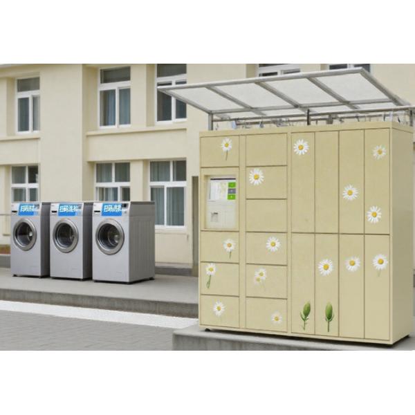 Cloud Management Smart Laundry Locker With Smart Advertsing System