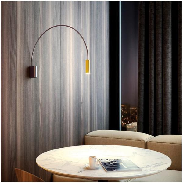 Rotatable LED Bedroom Wall lamp Living room Sofa Wall light minimalist led lamp (WH-OR-59)