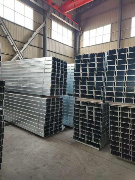 Canal de aço galvanizado formado a frio do suporte com material da forma ASTM A36 SS400 de C U Z