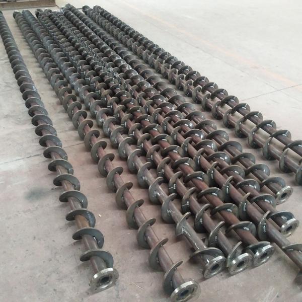ODM/OEM Custom Continuous Screw Flight Auger Parts Screw Parts Ferro Inoxidável Espiral Blade Conveyor