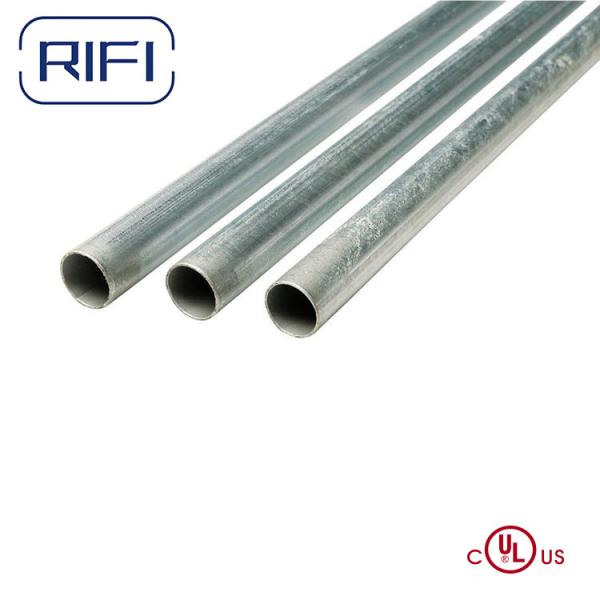 UL Standard 3 / 4 Inch EMT Conduit Pipe Metallic 32mm Galvanised Conduit