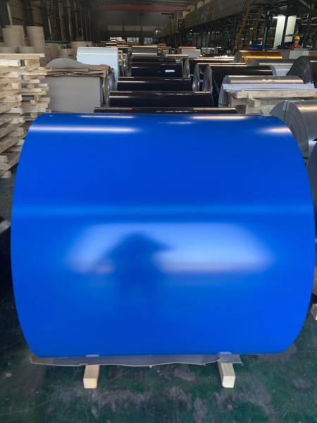 Pe Pvdf Aluminium Colour Coated Sheet For Making Roofing