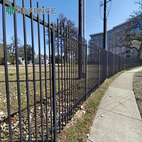 Rust Inhibited Tubular Steel Fence Protective Coating