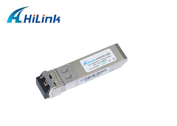 10GBASE-ER Dual LC 10G 1470nm 40km ER CWDM 10G SFP+ Module for Fiber CWDM Network