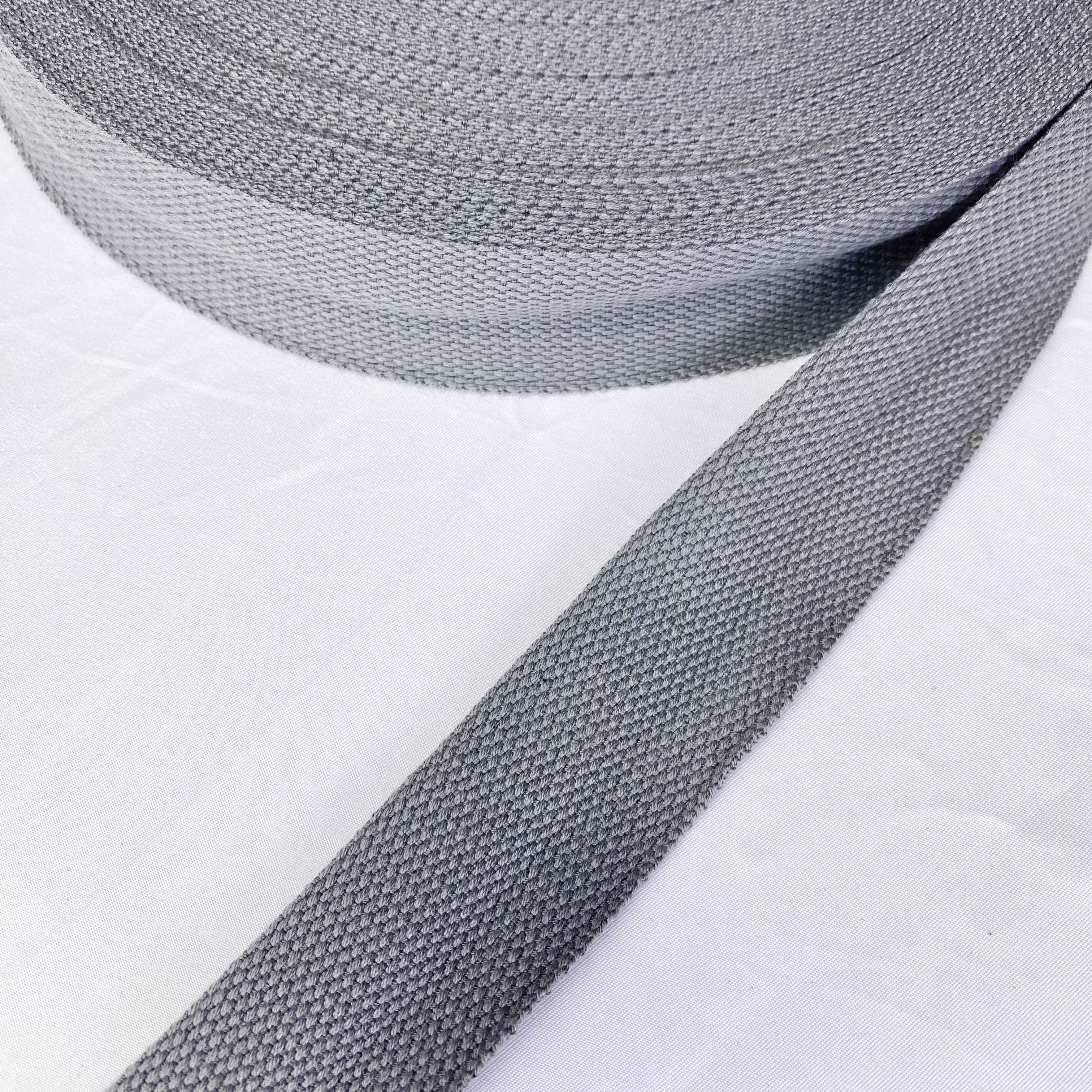 Soft bead Polyester-cotton webbing in a variety of colors Dupont Tote bag strap Textiles