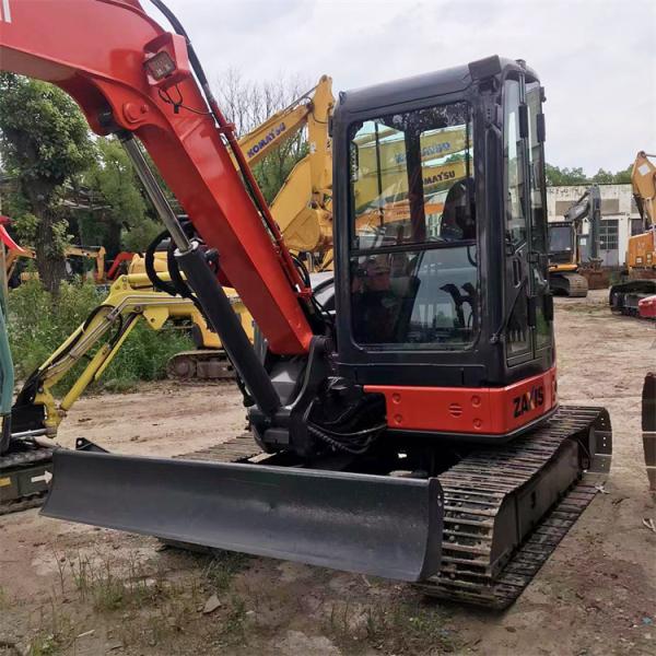 2021 año modelo 5 toneladas de excavadora usada Hitachi ZX50 para la venta activa y original de Japón