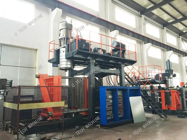 HDPE Automatic Extrusion Blow Molding Machine Stable High Speed 160L