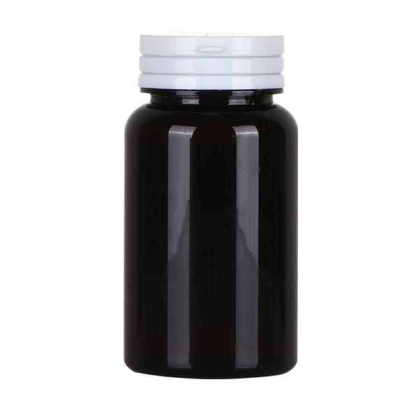 100ml-300ml Child Resistant Pharmaceutical Pill Bottle With Hinge Cap and Easy-pulling Lid for Pharmaceutical Packaging