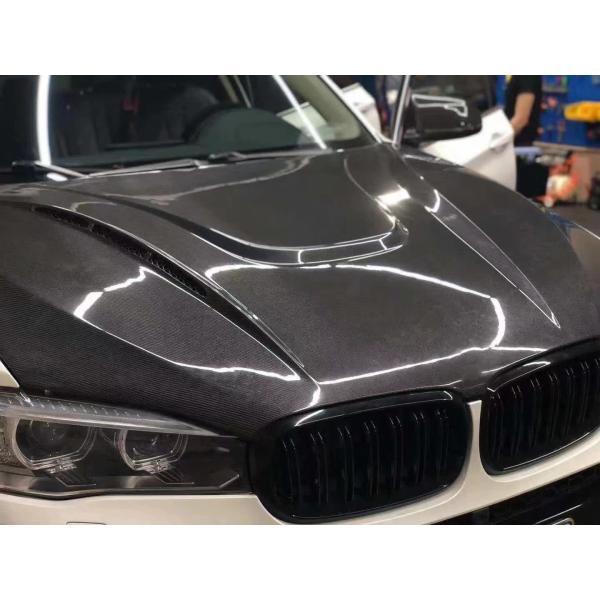 Venta para BMW X5 X6 F15 F16 Capó de fibra de carbono Capó de fibra de carbono X5 X6 tapa de fibra de carbono