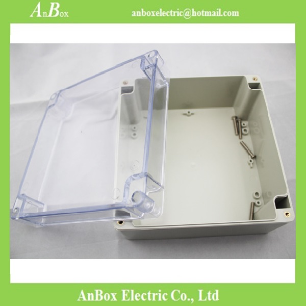 160*160*90mm IP66 waterproof box clear plastic enclosure