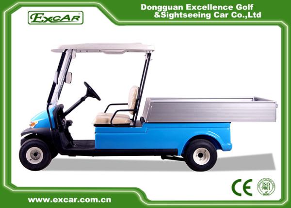 48V 3.7KW 2 Seater Electric Golf Carts Taly Axle / Hotel Buggy Car