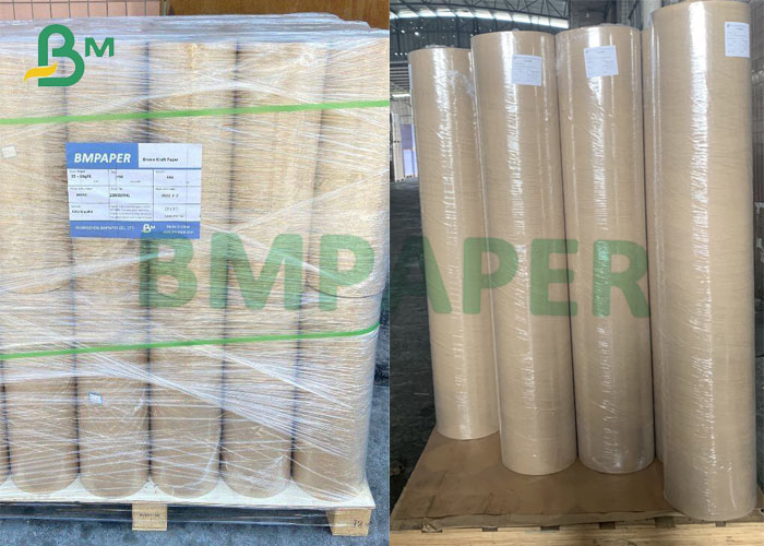 40g Yellowish Kraft Paper  слоения бумаги 10PE 40g сторона желтоватого Kraft штейнового одиночная для пакета