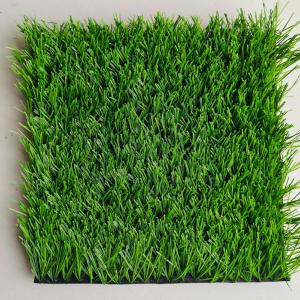 Résistant au feu Multifonctionnel Artificiel Faux Grass Vert 12000 Dtex 8820 Densité Utilisé pour les terrains de sport en plein air