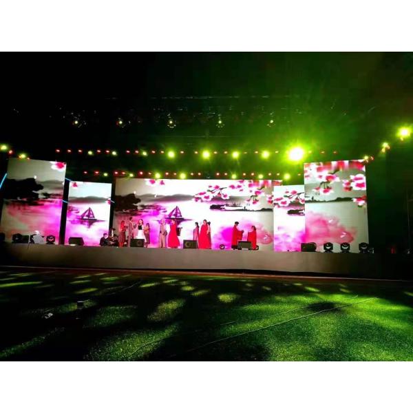 P2.97 Outdoor Rental LED Display 250x250mm Customized Size LED Screen