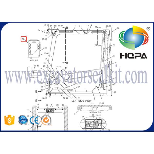 106-0176 151-9385 Excavator Monitor  Excavator 312BL 320B 322BL 325BL