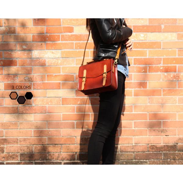 LH-62-3 Handmade Handbags Vintage Briefcase Genuine Leather Ladies Bags