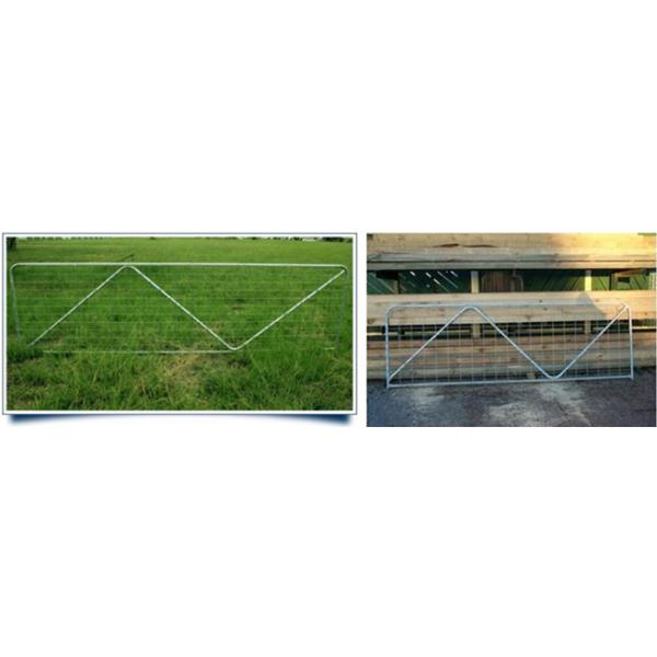 Las puertas y los paneles resistentes, malla de alambre del ganado galvanizaron las puertas de la granja