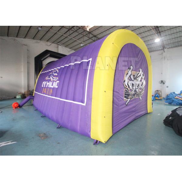 Подгонянный тоннель шлема футбола тоннеля входа спортивного мероприятия логотипа раздувной
