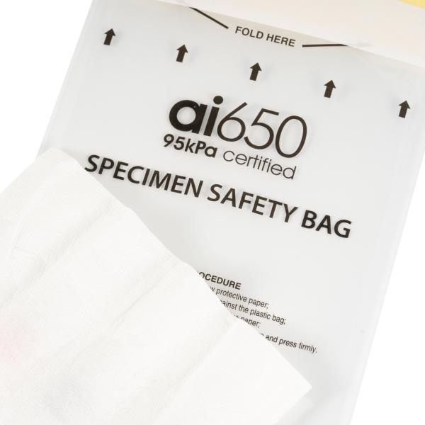 Sacos médicos descartáveis de silicone de 95 kPa para coleta de sangue