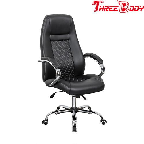 Conference / Executive Racing Office Chair High Density Foam Seat Height Lifting Function
