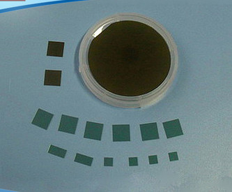 подгонянные обломоки вафель размера 4h-n 6h-semi sic размера 5x5 10x10mm