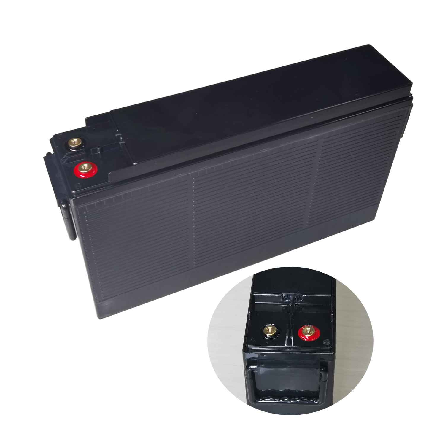 Тонкий литий-ионный аккумулятор цикла батареи лития 12V 100ah Bluetooth глубокий для RV