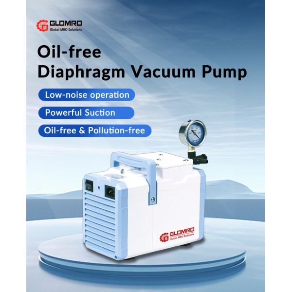 20L/min 30L/min 60L/min  Positive & Negative Pressure Oil-Free Diaphragm Vacuum Pump for Laboratory