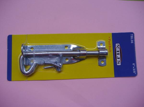 Metal Garage Door Bolt Locks / Safeguard Security Bolt Lock 6''×3/8''