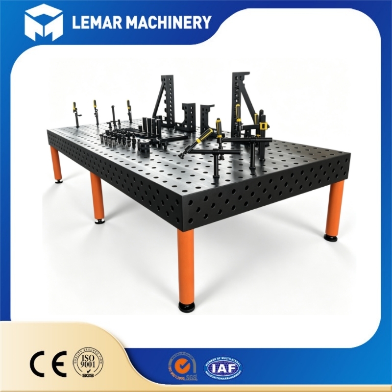 3D Modular D28 Welding Workbench Built For Precision Metal Fabrication Jobs