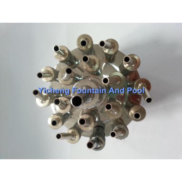 Stainless Steel Ajustable Blossom Pond Fountain Nozzles for Outdoor Backyard Fountains