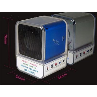 mini iphone speaker with USB/SD/FM function